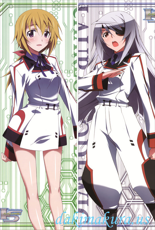 Infinite Stratos - Charlotte Dunois + Laura Bodewig Pillow Cover